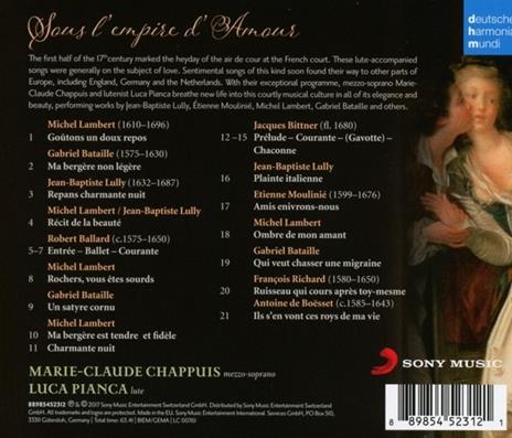Sous L'Empire D'Amour - CD Audio - 2