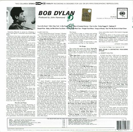 Bob Dylan - Vinile LP di Bob Dylan - 2