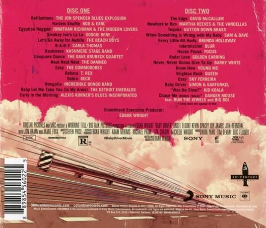 Baby Driver - CD Audio - 2
