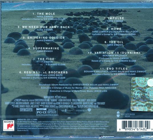 Dunkirk (Colonna sonora) - CD Audio di Hans Zimmer - 2