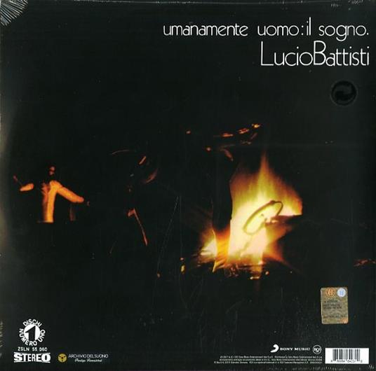 Umanamente uomo. Il sogno (180 gr. Gatefold Sleeve) - Vinile LP di Lucio Battisti - 2
