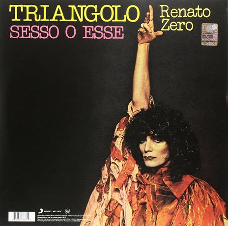 Triangolo - Sesso o esse (45 RPM LP 12") - Vinile LP di Renato Zero - 2