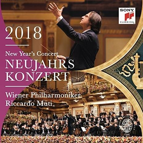 New Year's Concert 2018 (Concerto di Capodanno) - CD Audio di Riccardo Muti,Wiener Philharmoniker