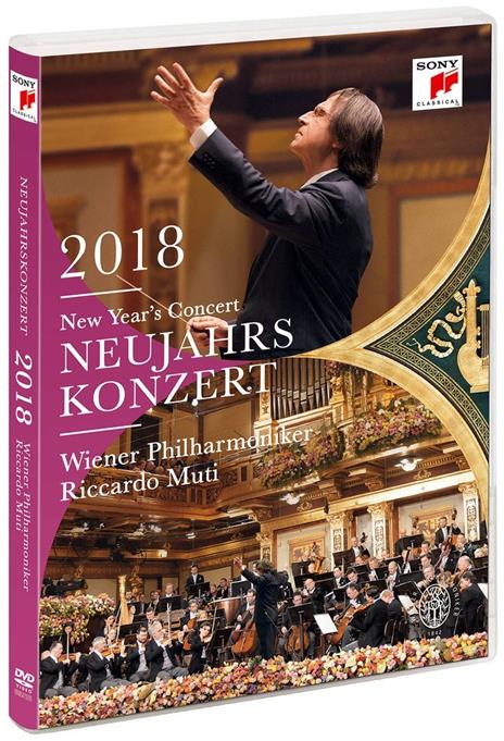 Concerto di Capodanno 2018 (DVD) - DVD di Riccardo Muti,Wiener Philharmoniker