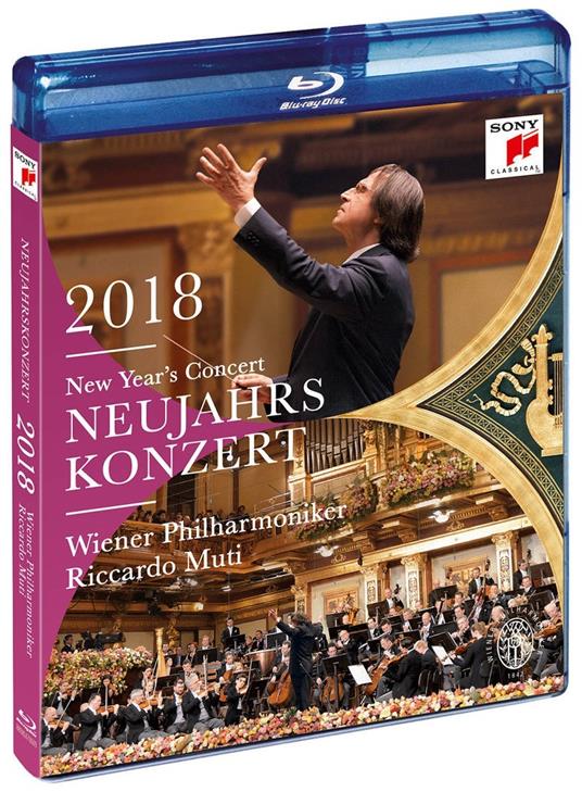 Concerto di Capodanno 2018 (Blu-ray) - Blu-ray di Riccardo Muti,Wiener Philharmoniker