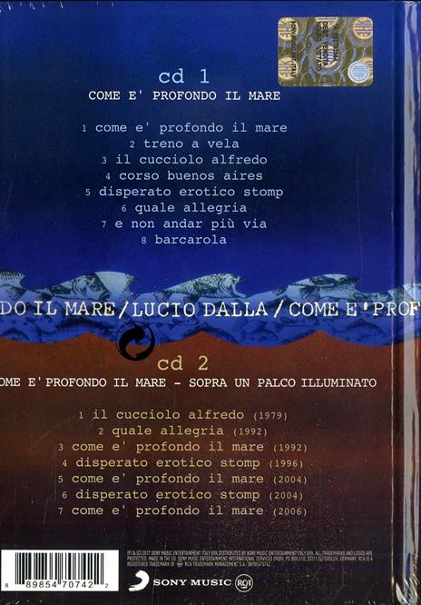 Come è profondo il mare (Legacy Edition + Booklet) - CD Audio di Lucio Dalla - 2