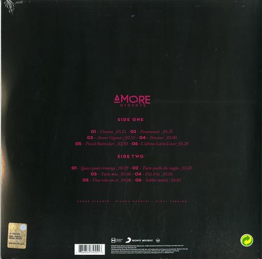 Amore gigante - Vinile LP di Gianna Nannini - 2