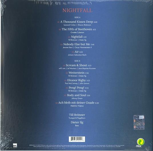 Nightfall - Vinile LP di Till Brönner,Dieter Ilg - 2