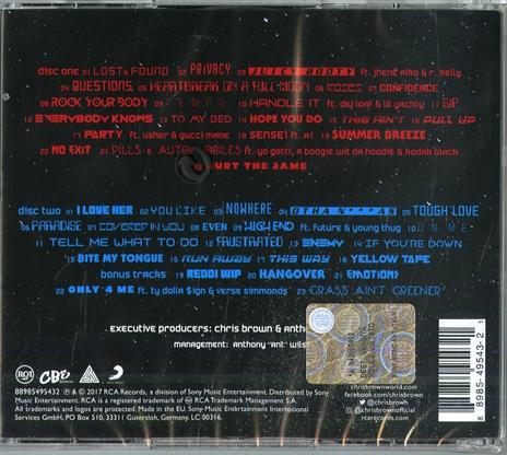 Heartbreak on a Full Moon - CD Audio di Chris Brown - 2