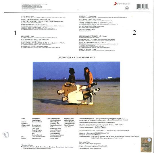 Dalla-Morandi - Vinile LP di Lucio Dalla,Gianni Morandi - 2