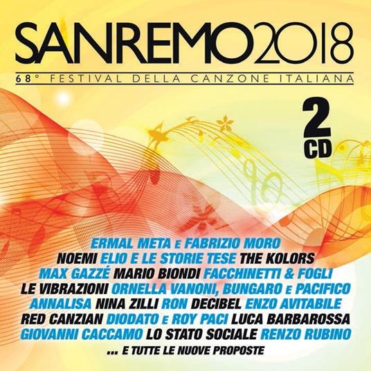 Sanremo 2018 - CD Audio