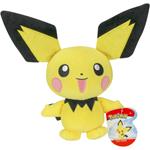 Wicked Cool Toys Pokemon Plush Doll Figure Pichu 20 Cm