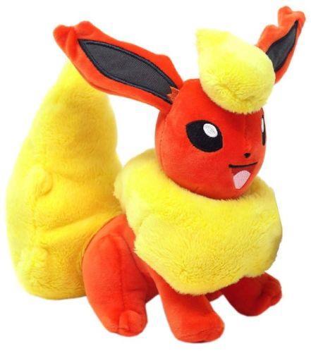 Wicked Cool Toys Pokemon Plush Doll Figure Flareon 20 Cm