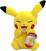 PoKéMoN Pokemon BO36766 Pikachu #5 - Peluche realistico, 20 cm, super morbido, realistico, da coccolare e innamorare, multicolore