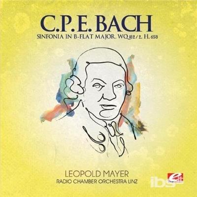 Sinfonia In B-Flat Major - CD Audio di Carl Philipp Emanuel Bach