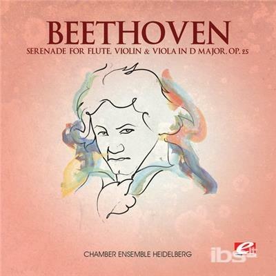 Serenade For Flute Violin & Viola - CD Audio di Ludwig van Beethoven