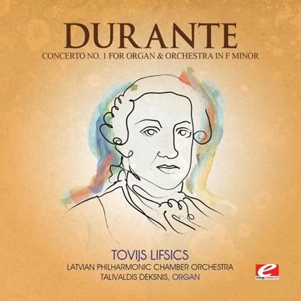 Concerto for Organ & Orchestra F Minor - CD Audio di Francesco Durante