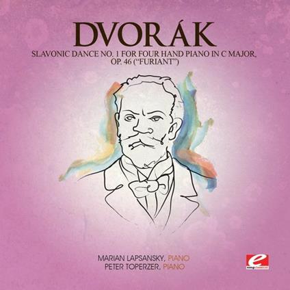 Slavonic Dance 1 Four Hand Piano C Maj 46 - CD Audio di Antonin Dvorak