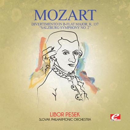 Divertimento In B-Flat Major K. 137 - Salzburg Symphony No.2 - CD Audio di Wolfgang Amadeus Mozart