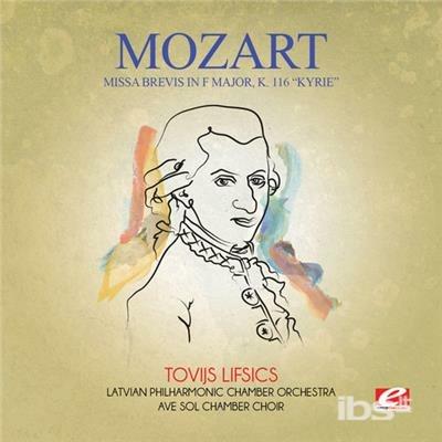 Missa Brevis In F Major K116 Kyrie - CD Audio di Wolfgang Amadeus Mozart