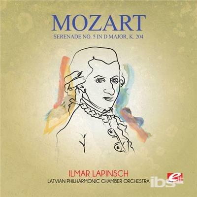 Serenade No. 5 In D Major K204 - CD Audio di Wolfgang Amadeus Mozart