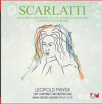 Allegro From Concerto For Fipple Flute Strings - CD Audio di Alessandro Scarlatti