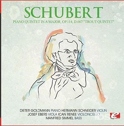 Piano Quintet In A Major Op.114 D.667 - CD Audio di Franz Schubert