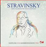 Suite Italienne For Violin & Piano (Incomplete)