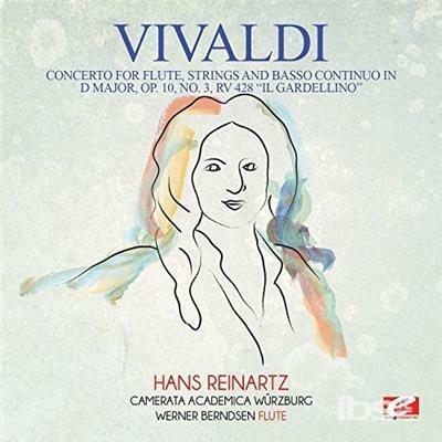 Concerto For Flute Strings & Basso Continuo In D - CD Audio di Antonio Vivaldi