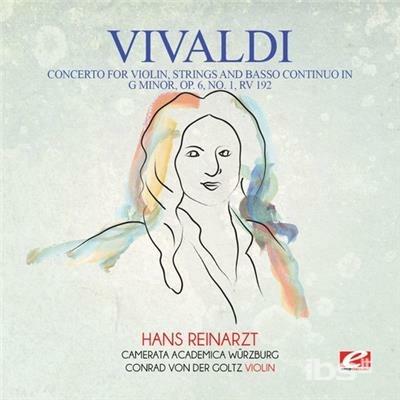 Concerto For Violin Strings & Basso Continuo In G - CD Audio di Antonio Vivaldi