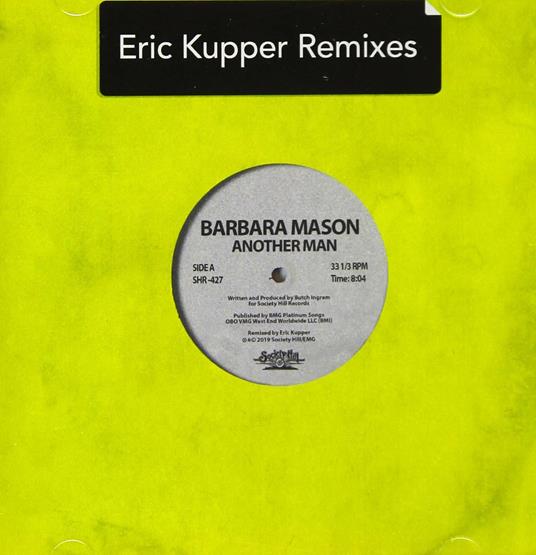 Another Man: Eric Kupper Remixes - CD Audio di Barbara Mason