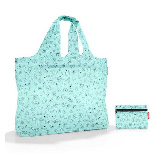 Reisenthel Borsa Mare Mini Maxi Beachbag Azzurro Con Animali Accessori  Tempo Libero - Reisenthel - Cartoleria e scuola