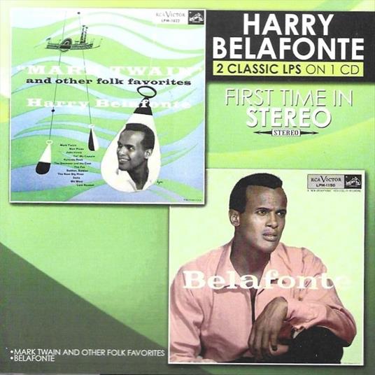 2 Classic LPs On 1 Cd - CD Audio di Harry Belafonte