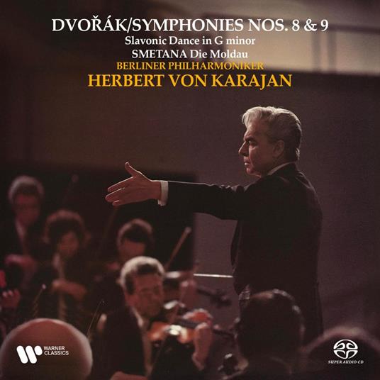 Symphonies Nos. 8 & 9 "From the New World" - CD Audio di Antonin Dvorak,Herbert Von Karajan,Berliner Philharmoniker