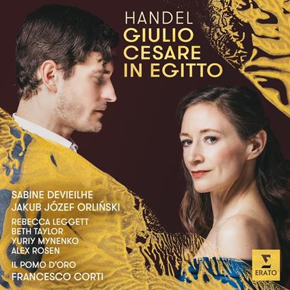 Giulio Cesare in Egitto - CD Audio di Georg Friedrich Händel,Francesco Corti,Il Pomo d'Oro,Sabine Devieilhe,Jakub Jozef Orlinski