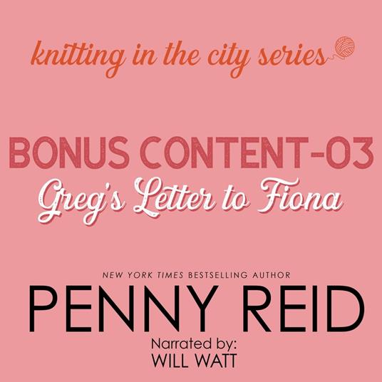 Knitting in the City Bonus Content - 03: Greg's Letter to Fiona