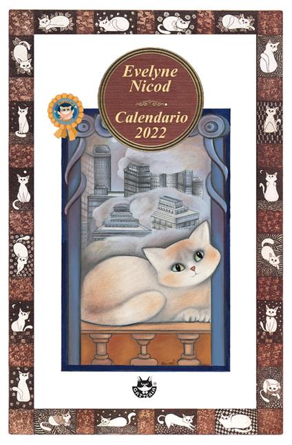 Calendario 2022 gatti - Evelyne Nicod - ebook