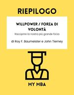 Riepilogo - Willpower / Forza di Volontà: