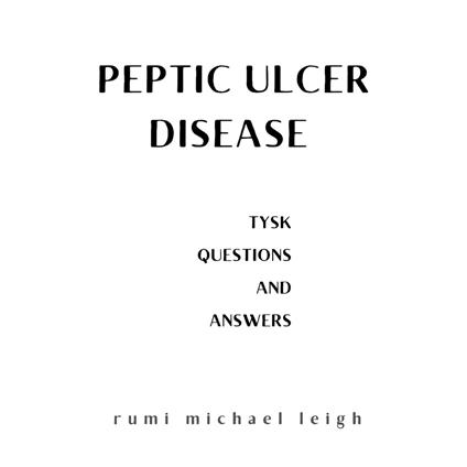 Peptic ulcer disease