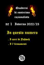 Quaderni di Esoterismo Razionalista N 1