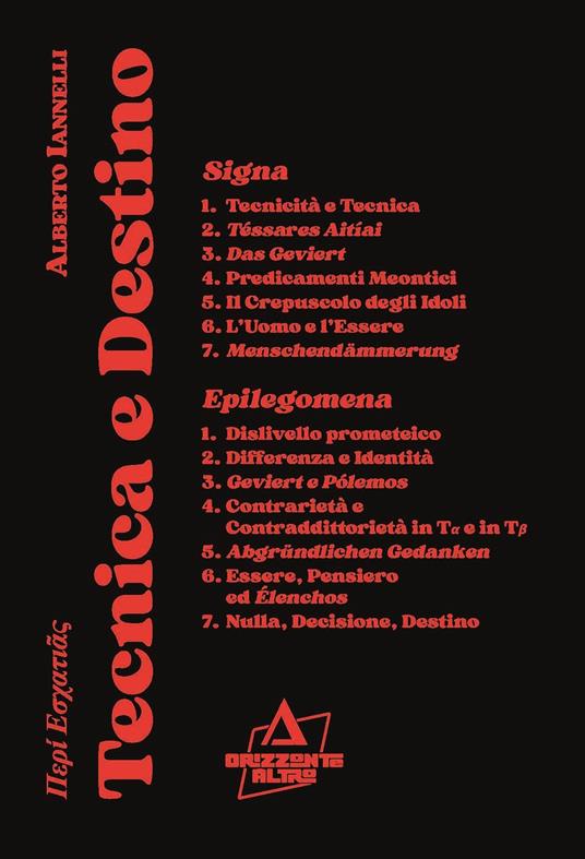Tecnica e Destino - Alberto Iannelli - ebook