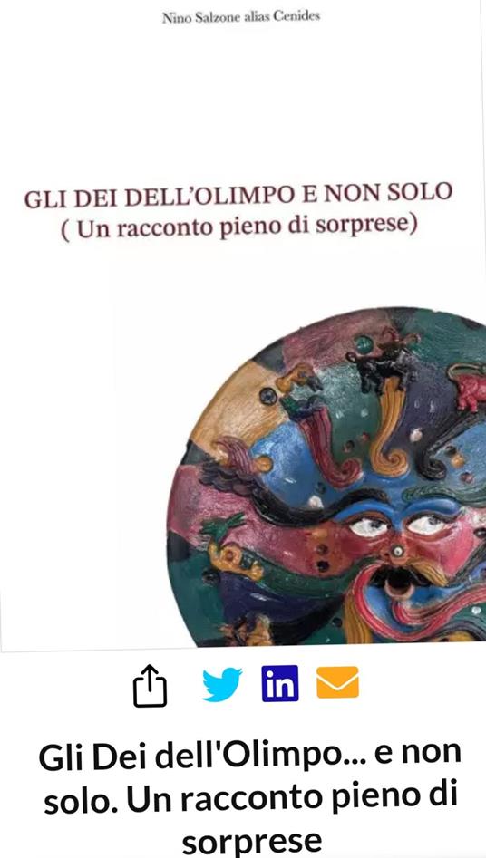Gli dei dell'Olimpo e......non solo - Antonino Salzone - ebook