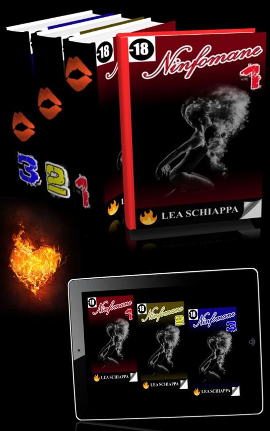 Trilogia Ninfomane - Lea Schiappa - ebook
