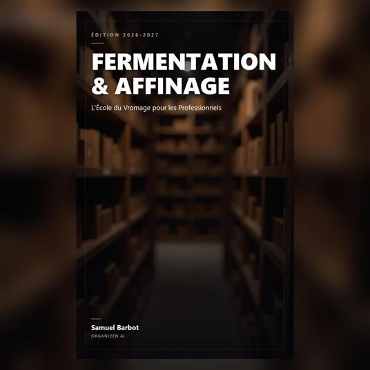 Fermentation et Affinage des Vromages