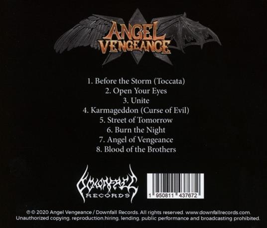 Angel Vengeance - CD Audio di Angel Vengeance - 2