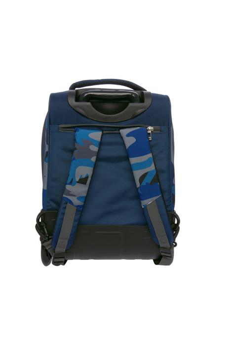 Zaino scuola trolley Comix Flash Camuland Blu 32x47x23 cm - 5