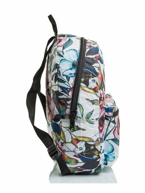 Zaino Invicta Packable Pack Fantasy Wildflowers Off White - 3