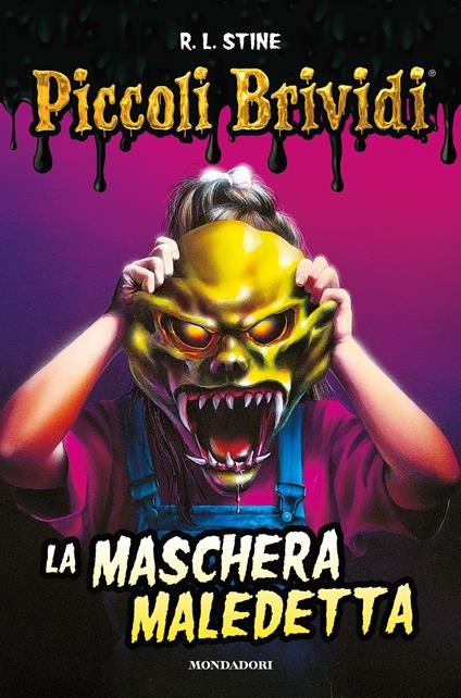 La maschera maledetta. Piccoli brividi -  R. L. Stine - copertina