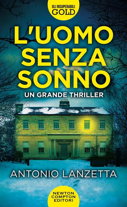 L' uomo senza sonno -  Antonio Lanzetta - copertina