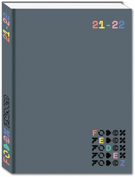 Diario Fedez 2021-2022, pocket, 16 mesi, grigio - Seven - Cartoleria e  scuola | IBS